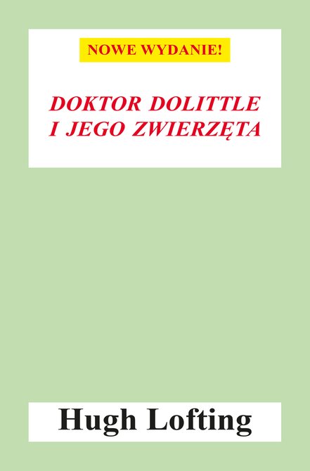 ebooki: Doktor Dolittle i jego zwierzęta (nowe wyd.) – ebook