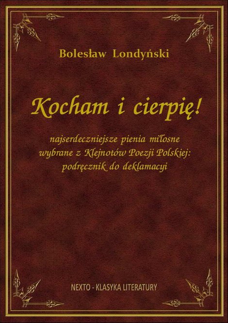 ebooki: Kocham i cierpię – ebook