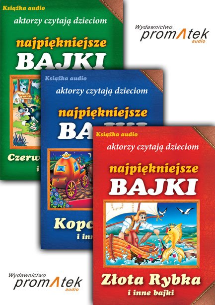 audiobooki: PAKIET: Aktorzy czytają dzieciom NAJPIĘKNIEJSZE BAJKI  - ZESTAW  I – audiobooki