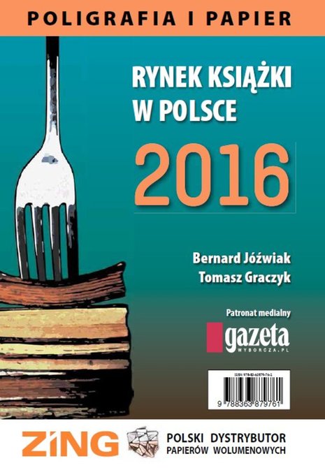 ebooki: Rynek ksiązki w Polsce 2016. Poligrafia i Papier – ebooki