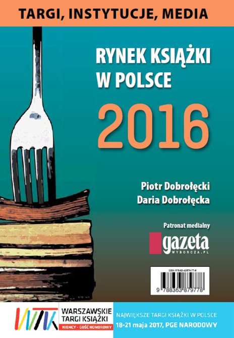 ebooki: Rynek ksiązki w Polsce 2016. Targi, Instytucje – ebooki