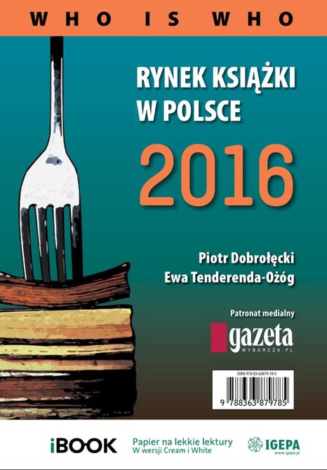 ebooki: Rynek ksiązki w Polsce 2016. Who is who – ebooki