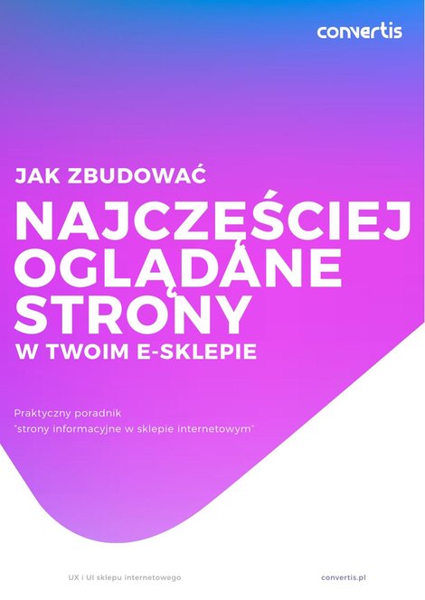 ebooki: Jak zbudować najczęściej oglądane strony w Twoim e-sklepie – ebook