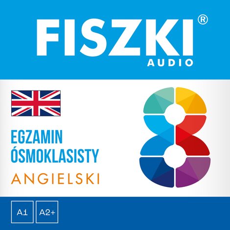 audiobooki: FISZKI audio - angielski - Egzamin ósmoklasisty – audiobooki