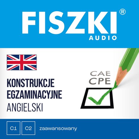 audiobooki: FISZKI audio - angielski - Konstrukcje egzaminacyjne – audiobooki