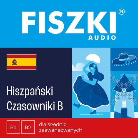 audiobooki: FISZKI audio - hiszpański - Czasowniki dla średnio zaawansowanych – audiobooki