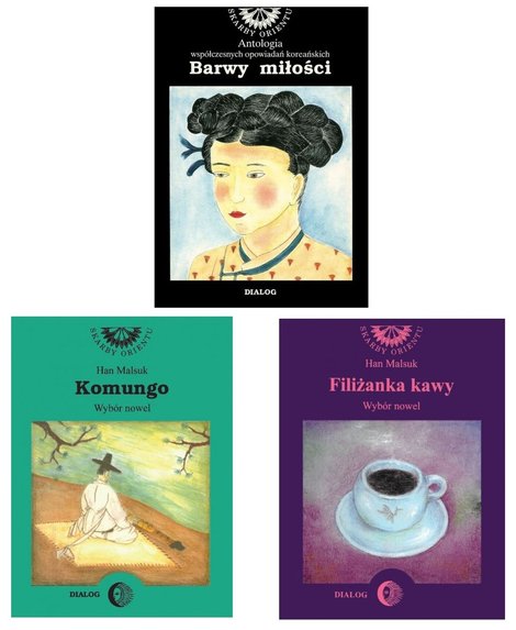 ebooki: Literatura koreańska - pakiet. Barwy miłości. Komungo. Filiżanka kawy – ebook