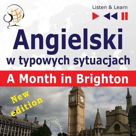 audiobooki: Angielski w typowych sytuacjach: A Month in Brighton - New Edition (16 tematów na poziomie B1) – audiobooki