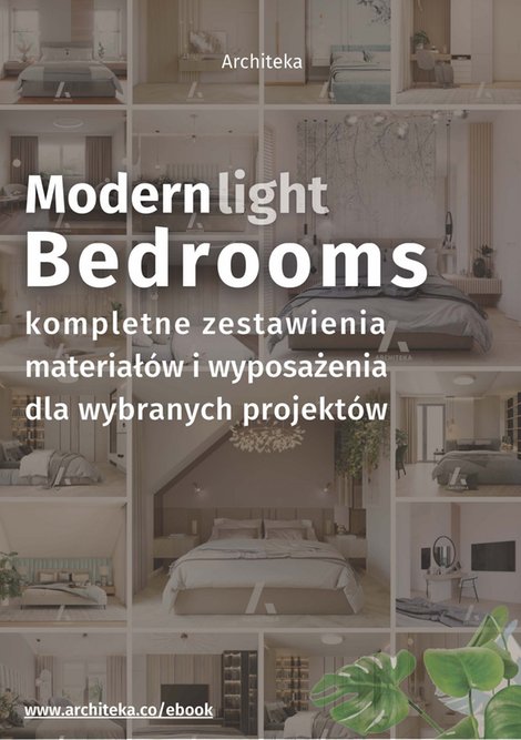 ebooki: Nowoczesna sypialnia - przydatne rozwiązania. Katalog z zestawieniami materiałów i wyposażenia – ebooki