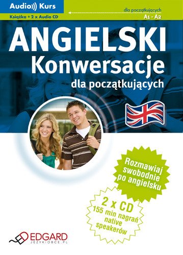 audiobooki: Angielski - Konwersacje MP3 dla początkujących – audiokurs + ebook