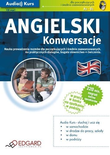 audiobooki: Angielski - Konwersacje MP3 dla średniozaawansowanych (darmowy fragment) – audiokurs + ebook