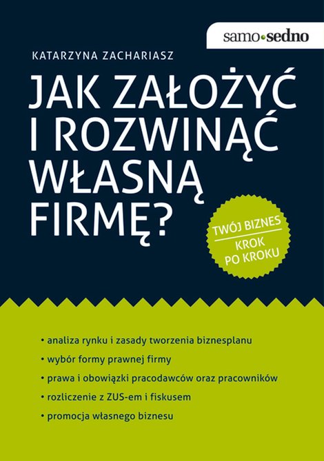 ebooki: Samo Sedno - Jak założyć i rozwinąć własną firmę? – ebook