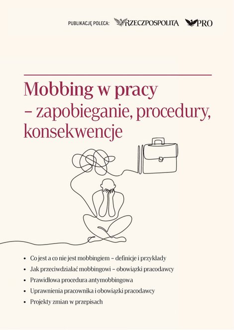 ebooki: Mobbing w pracy - zapobieganie, procedury, konsekwencje – ebook