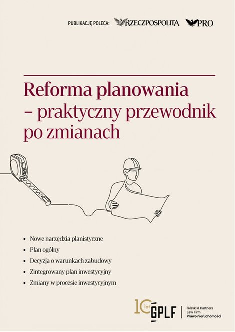 ebooki: Reforma planowania - praktyczny przewodnik po zmianach – ebook