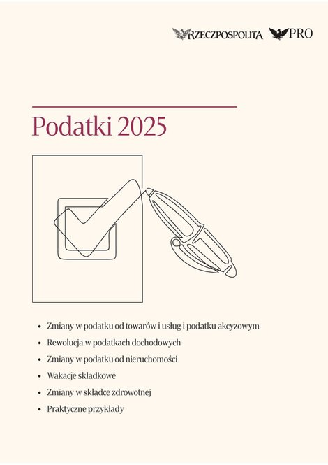 ebooki: Podatki 2025 – ebook