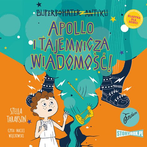 audiobooki: Superbohater z antyku. Tom 5. Apollo i tajemnicza wiadomość! – audiobooki