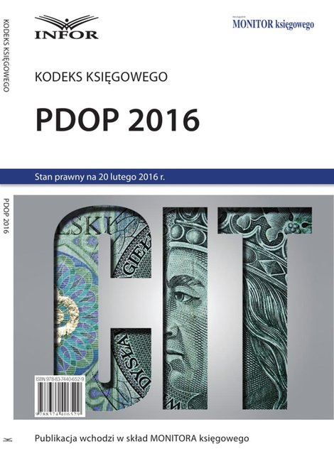 ebooki: Kodeks księgowego - PDOP 2016 – ebook
