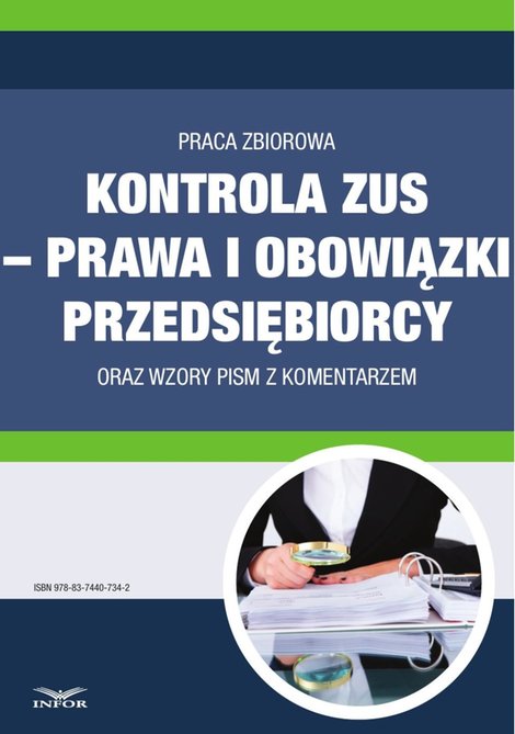 ebooki: Kontrola ZUS - prawa i obowiązki przedsiębiorcy oraz wzory pism z komentarzem – ebook