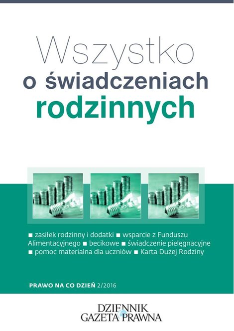 ebooki: Wszystko o świadczeniach rodzinnych – ebooki