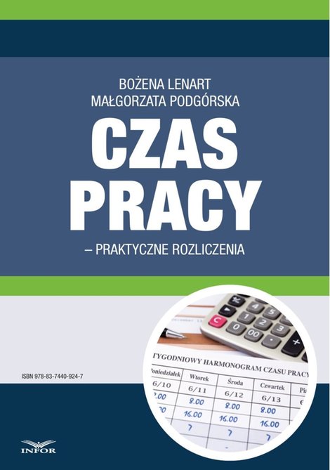 ebooki: Czas pracy - praktyczne rozliczenia – ebook