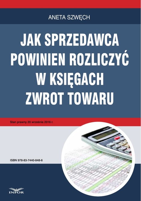 ebooki: Jak sprzedawca powinien rozliczyć w księgach zwrot towaru – ebook
