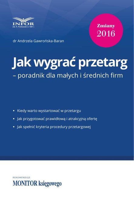ebooki: Jak wygrać przetarg - poradnik dla małych i średnich firm – ebook