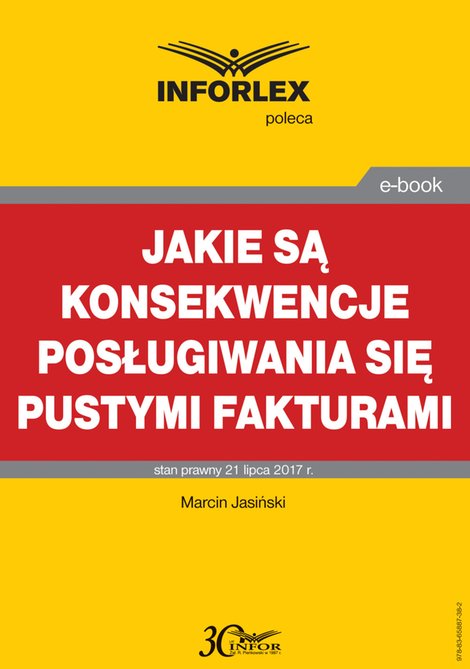 ebooki: Jakie są konsekwencje posługiwania się pustymi fakturami – ebook
