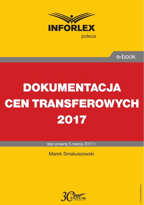 ebooki: DOKUMENTACJA CEN TRANSFEROWYCH 2017 – ebook