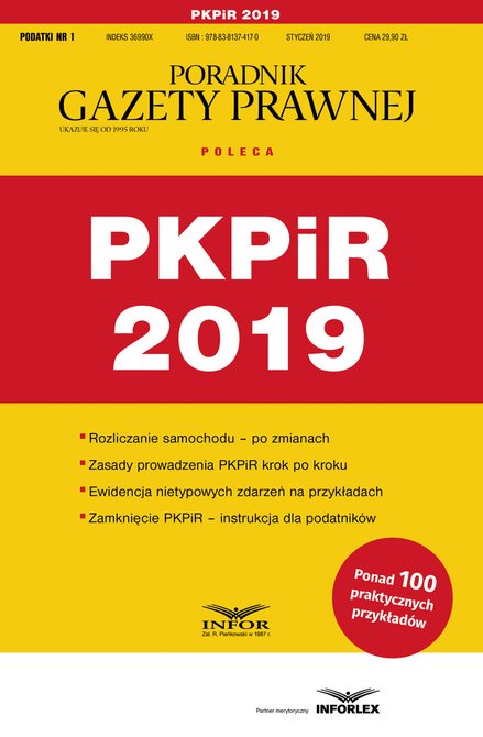 ebooki: PKPiR 2019 – ebook