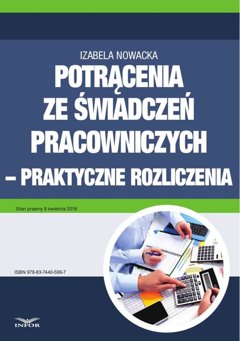 ebooki: Potrącenia ze świadczeń pracowniczych - praktyczne rozliczenia – ebook