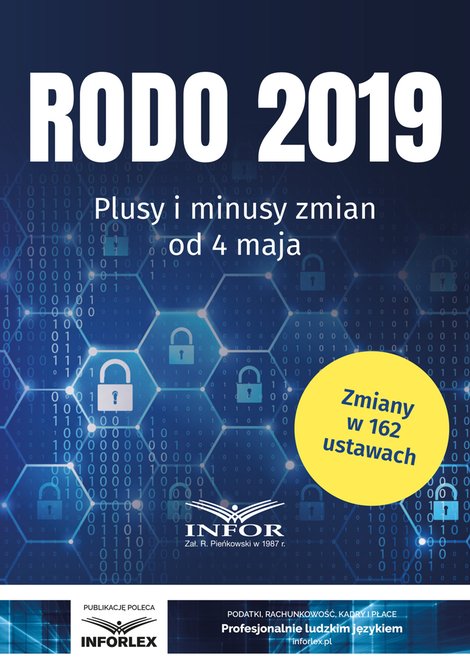 ebooki: RODO 2019.Plusy i minusy zmian od 4 maja – ebook