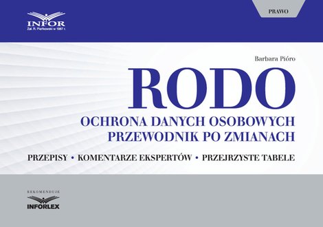 ebooki: RODO. Ochrona danych osobowych. Przewodnik po zmianach – ebook