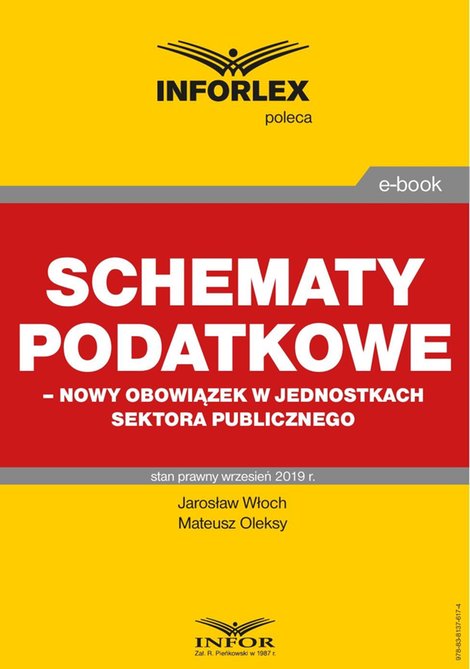 ebooki: Schematy podatkowe - nowy obowiązek w jednostkach sektora publicznego – ebook