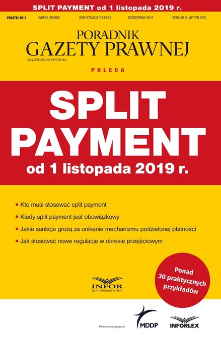 ebooki: Split payment od 1 listopada 2019 r. – ebook
