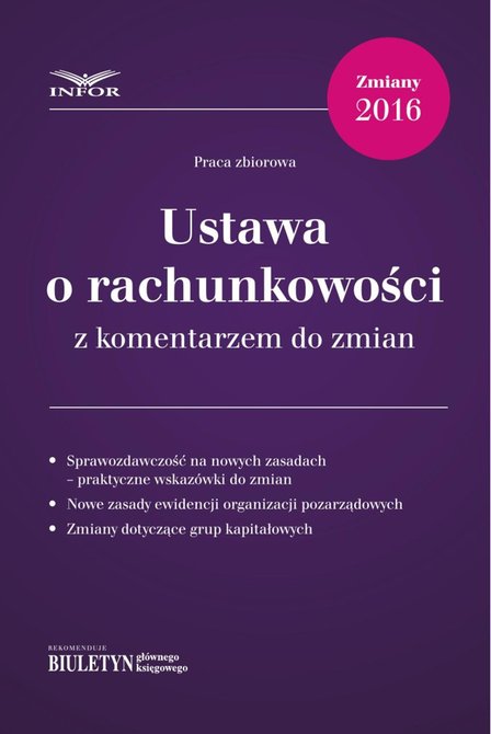 ebooki: Ustawa o rachunkowości – ebook