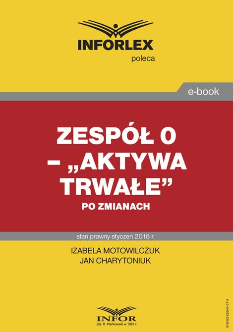 ebooki: Zespół 0 - „Aktywa trwałe” po zmianach – ebook