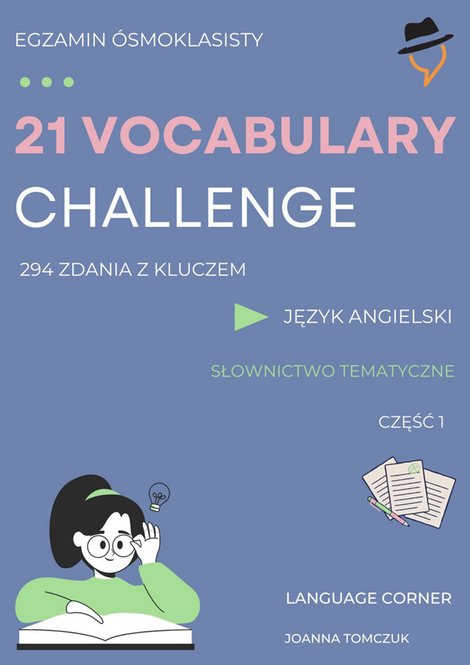 ebooki: 21 Vocabulary Challenge. Egzamin ósmoklasisty. Część 1 – ebooki