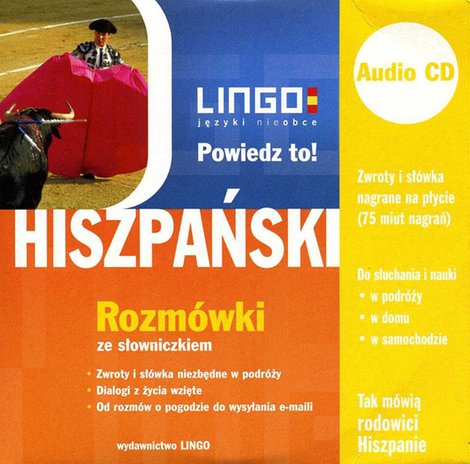 audiobooki: HISZPAŃSKI. Rozmówki w wersji audio. Powiedz to! – audiobooki