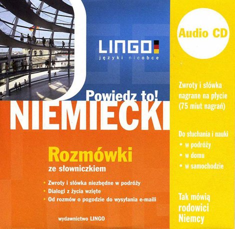 audiobooki: NIEMIECKI. Rozmówki w wersji audio. Powiedz to! – audiobooki