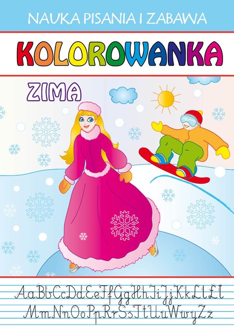 ebooki: Kolorowanka. Zima. Nauka Pisania i Zabawa – ebooki