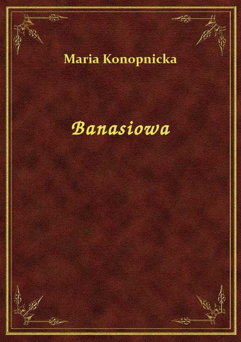 ebooki: Banasiowa – ebook