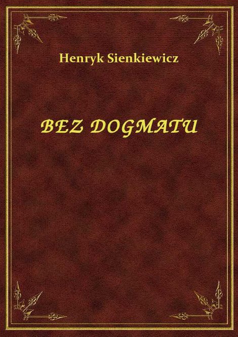 ebooki: Bez Dogmatu – ebook