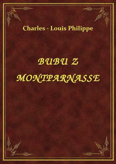 ebooki: Bubu Z Montparnasse – ebook