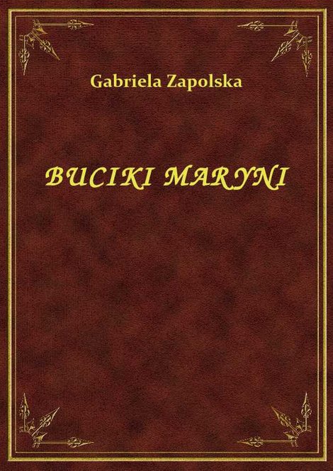 ebooki: Buciki Maryni – ebook