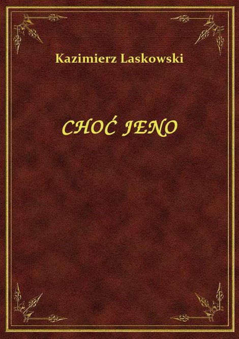 ebooki: Choć Jeno – ebook
