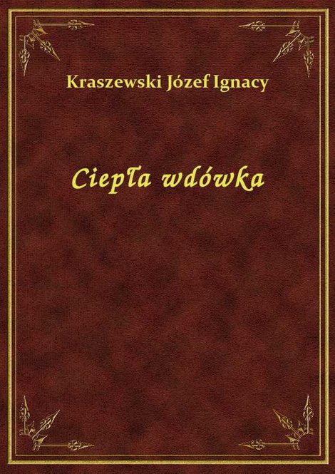 ebooki: Ciepła Wdówka – ebook