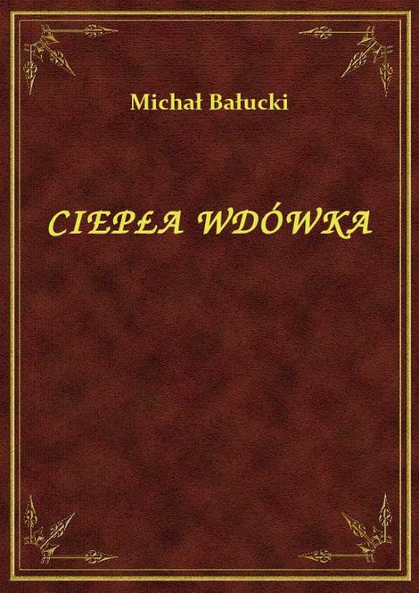 ebooki: Ciepła Wdówka – ebook