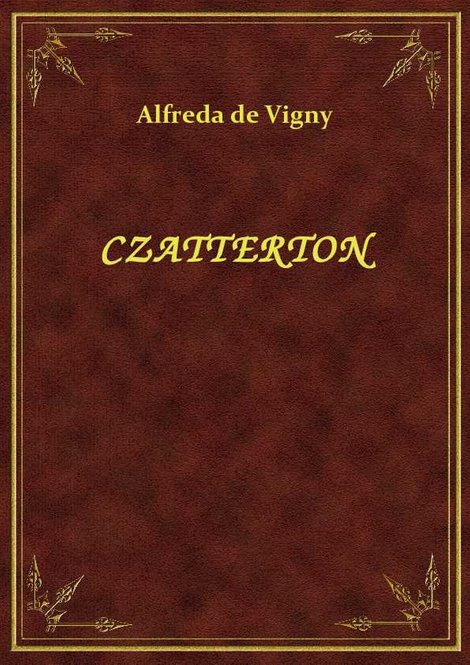 ebooki: Czatterton – ebook