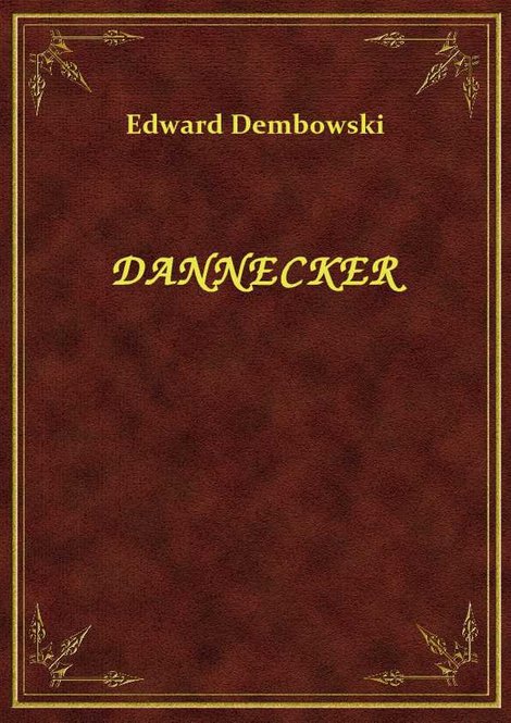 ebooki: Dannecker – ebook