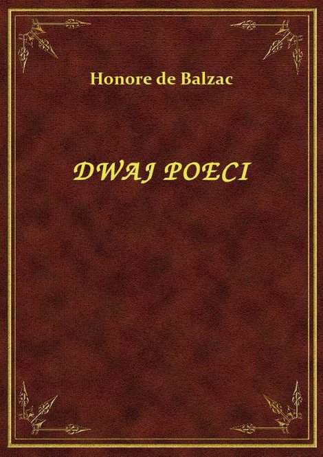 ebooki: Dwaj Poeci – ebook